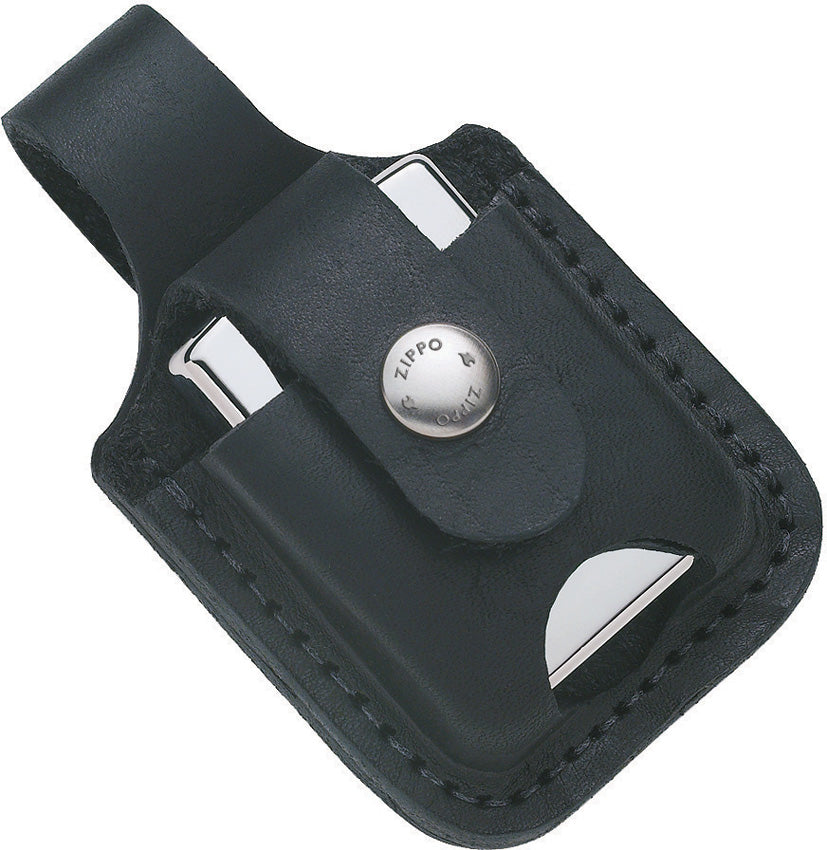 Lighter Pouch Black Leather LPTBK