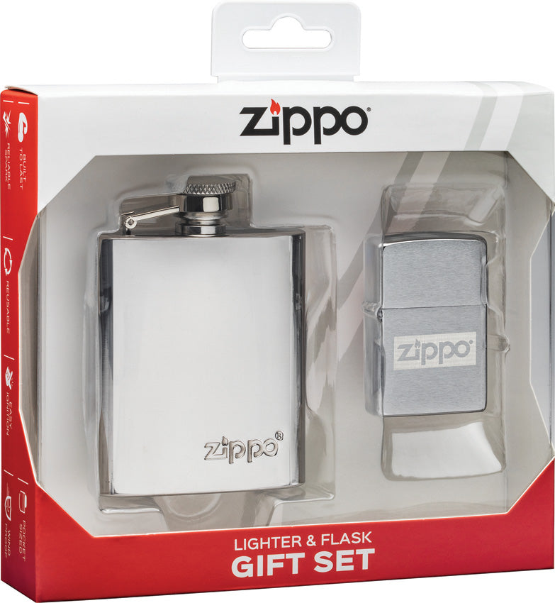 Lighter and Flask Gift Set 49358