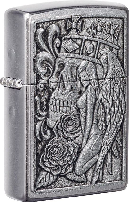 Skull And Angel Lighter 49442