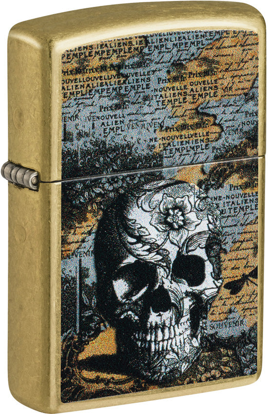 Floral Skull Lighter 46577