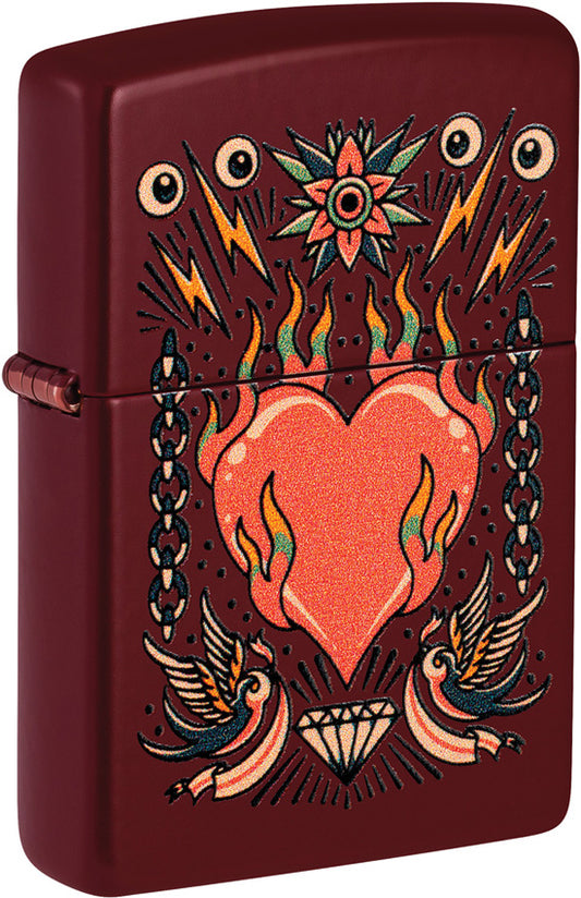 Tattoo Heart Design Lighter
