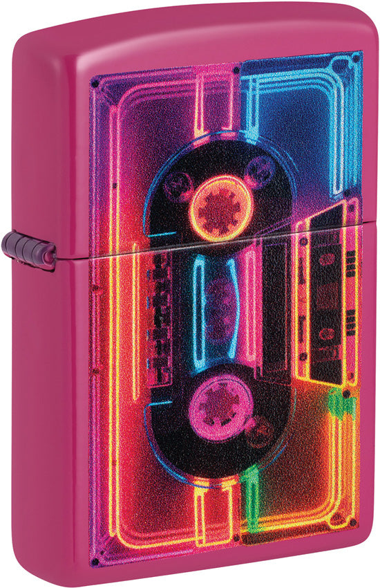 Neon Cassette Lighter 46693