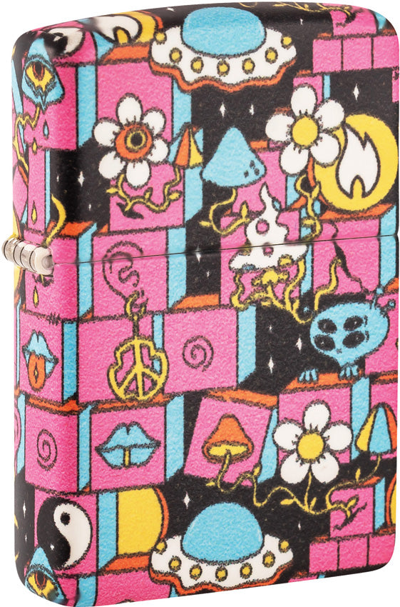 Abstract Zippo Lighter