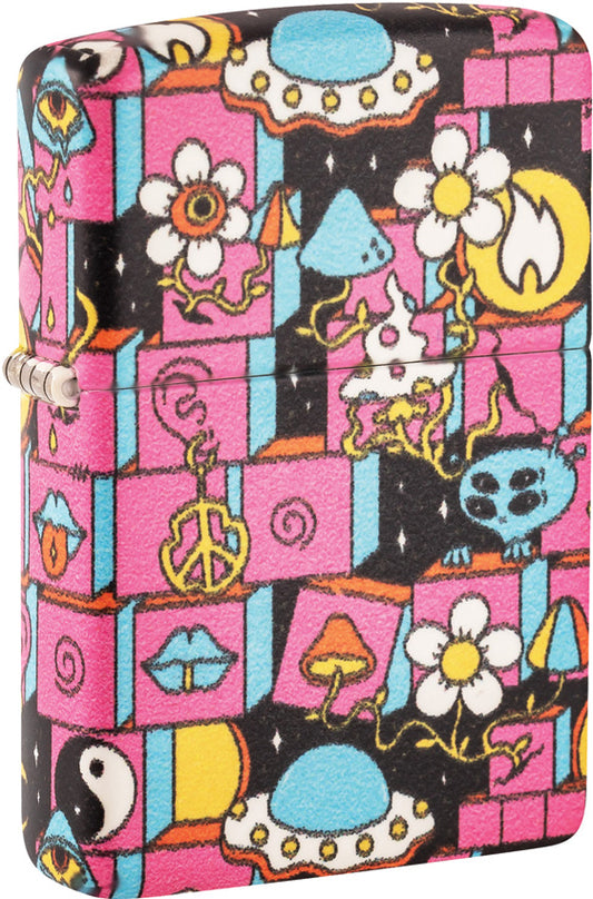 Abstract Zippo Lighter