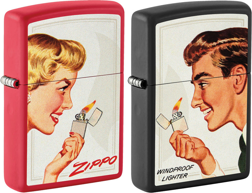 Vintage Ad Lighter Set 46295