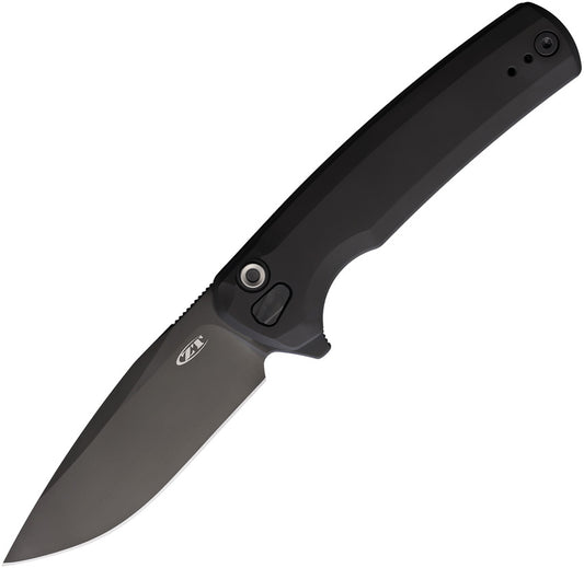 0044 Button Lock Black Ti  0044BLK