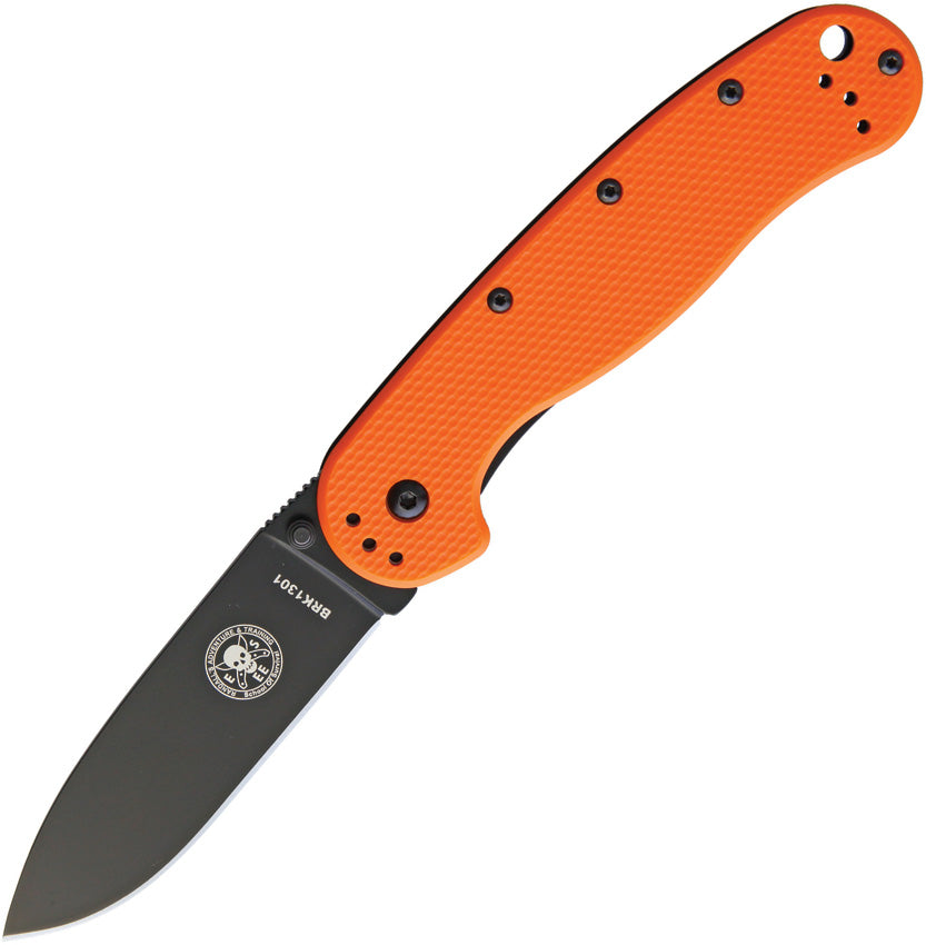 Avispa Framelock Orange BRK1301ORNGE BLK BLADE