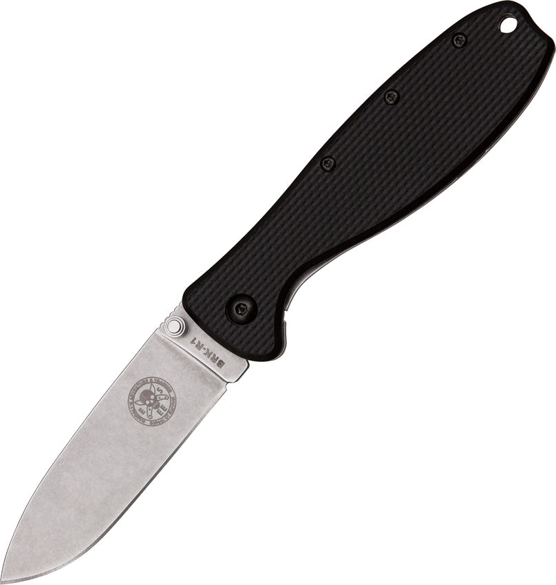 Zancudo Framelock BRKR1 BLK HANDLE SATIN BALDE