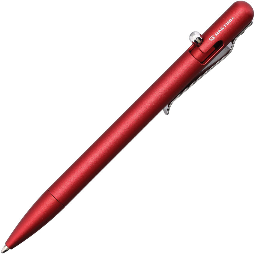 Slim Bolt Action Pen Red Al PEN-SLMBLT-ALRED
