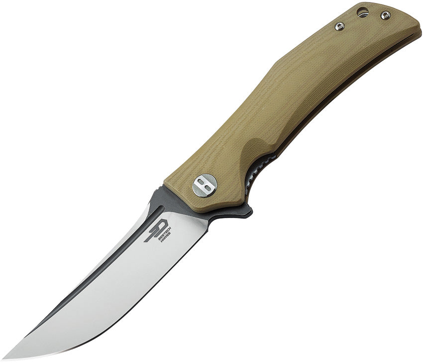 Scimitar G10 Linerlock Beige BG05C-2