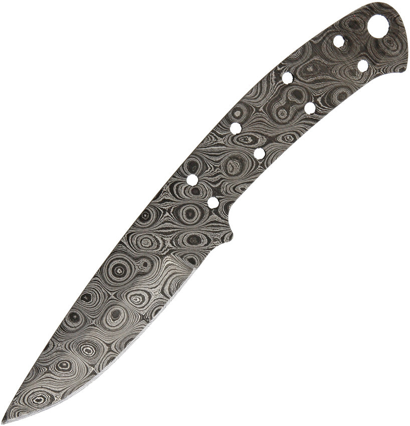 Damascus Knife Blade ADS088