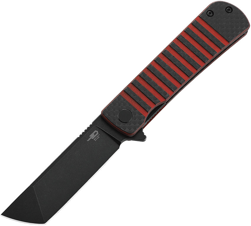 Titan Linerlock Black/Red BL04C