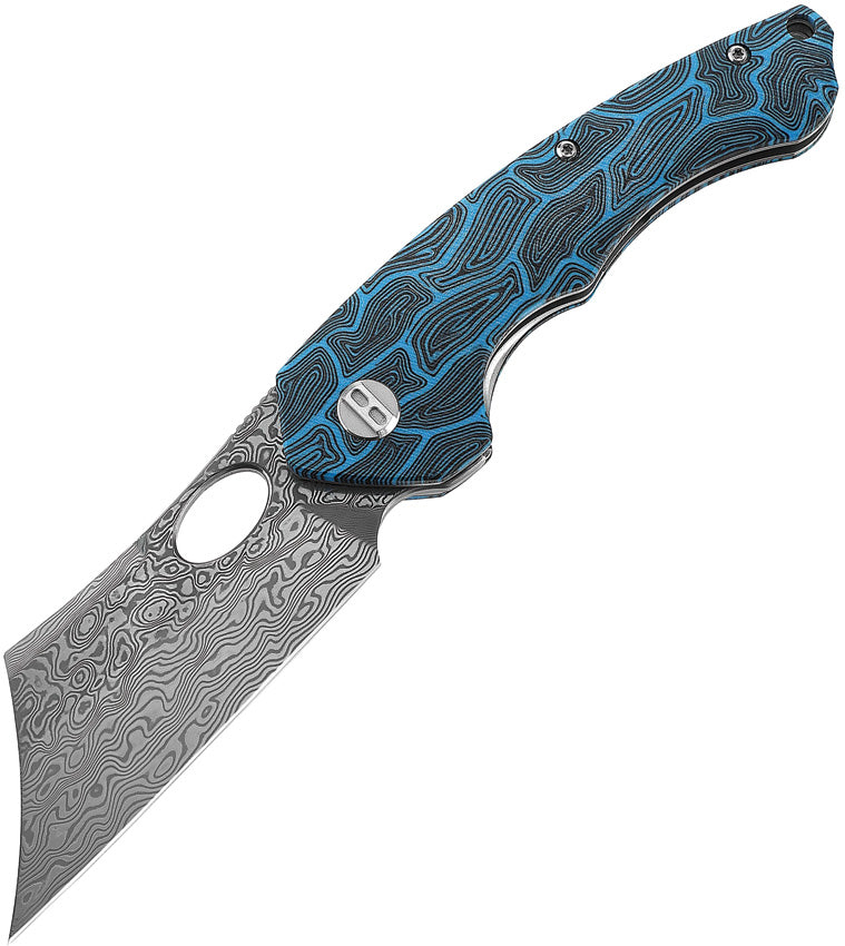 Skirmish Linerlock Damascus BL07B