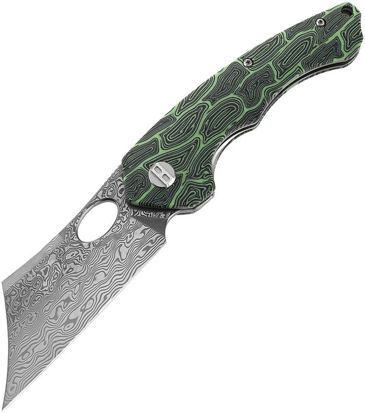 Skirmish Linerlock Damascus