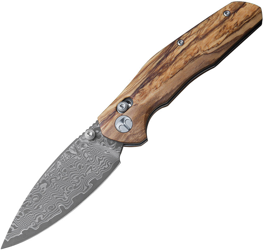 Ronan B-Lock Damascus Olive BMK02M