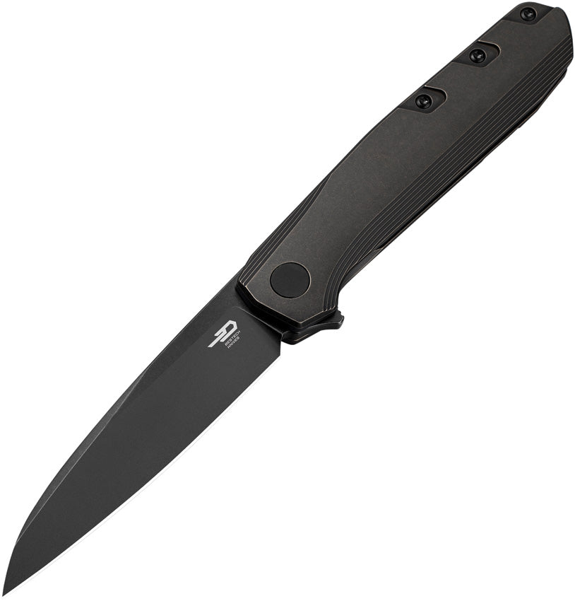 9 Framelock Ti Black SW BT2408B