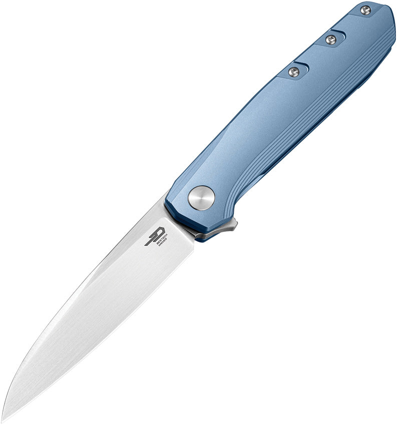 9 Framelock Ti Blue