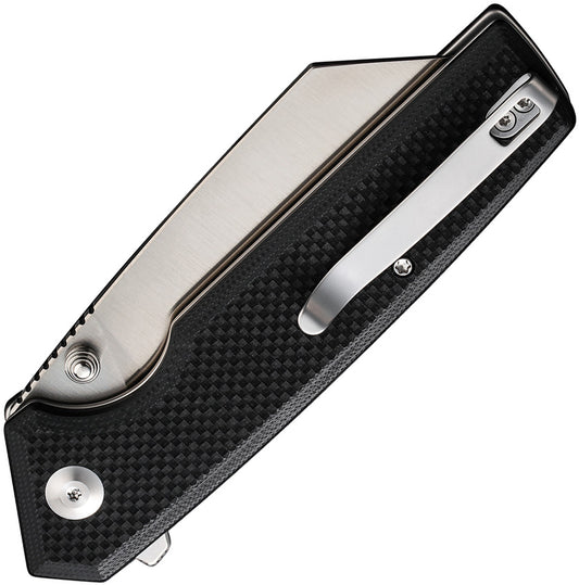 Amirite Button Lock Black C23028-2