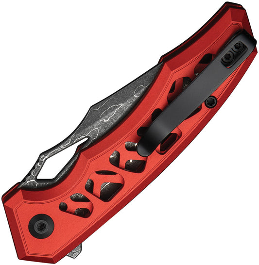 Anaaki Button Lock Red C24039-DS1