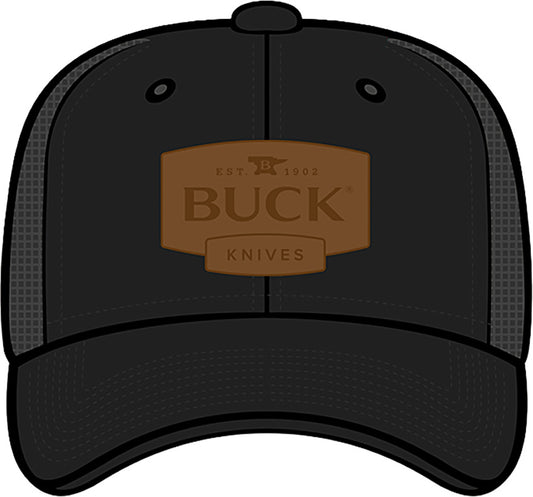 Mesh Snapback Hat Blk