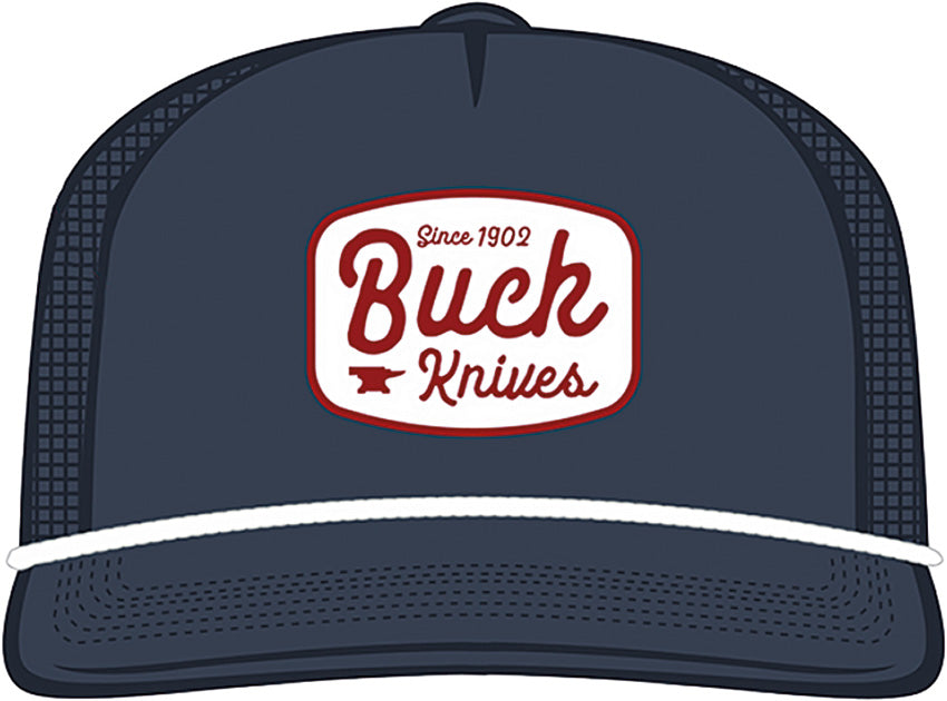 Navy Felt Patch Hat 14247