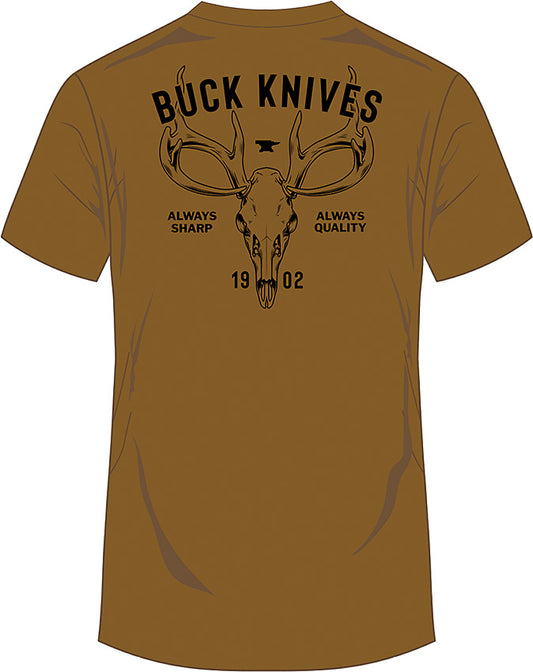Skull T-Shirt Coyote LG