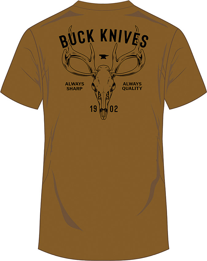 Skull T-Shirt Coyote 2XL 14231
