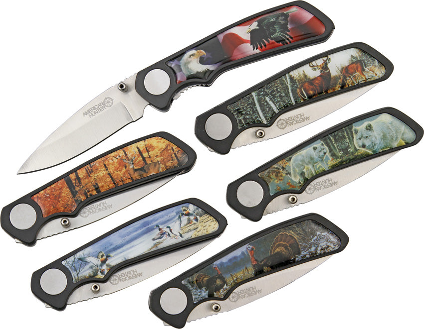 Wildlife 6 Pc Pocket Knife Set K2080 6PC SET
