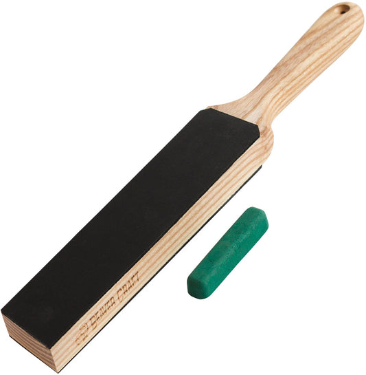 Leather Paddle Strop w/Comp