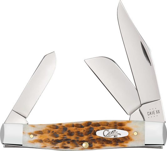 Large Stockman Amber Bone
