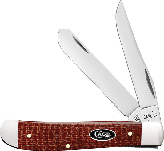 Mini Trapper Red Burlap 12271