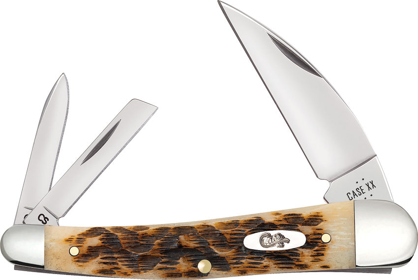 Seahorse Whittler Amber Bone 30094