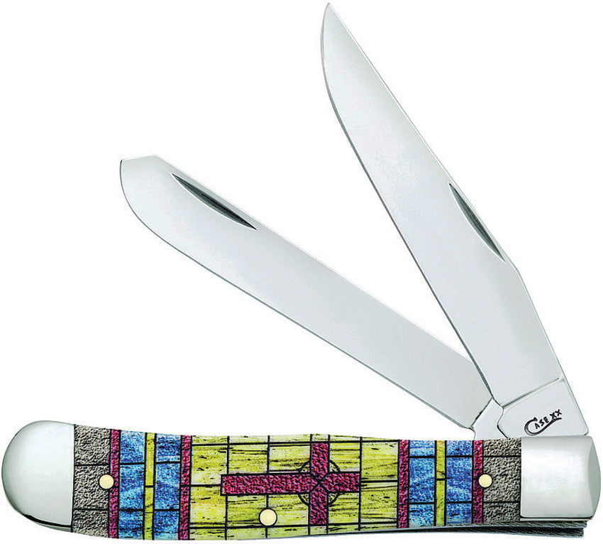 Trapper Stained Glass Cross 38713