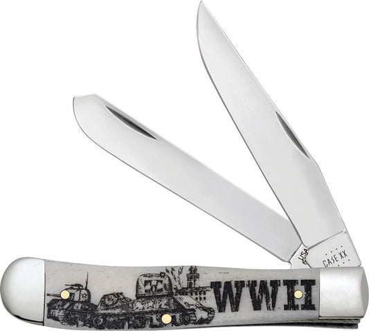 WWII Trapper Natural Bone 50950