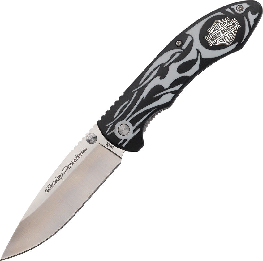 Harley Tec X Linerlock Black 52116