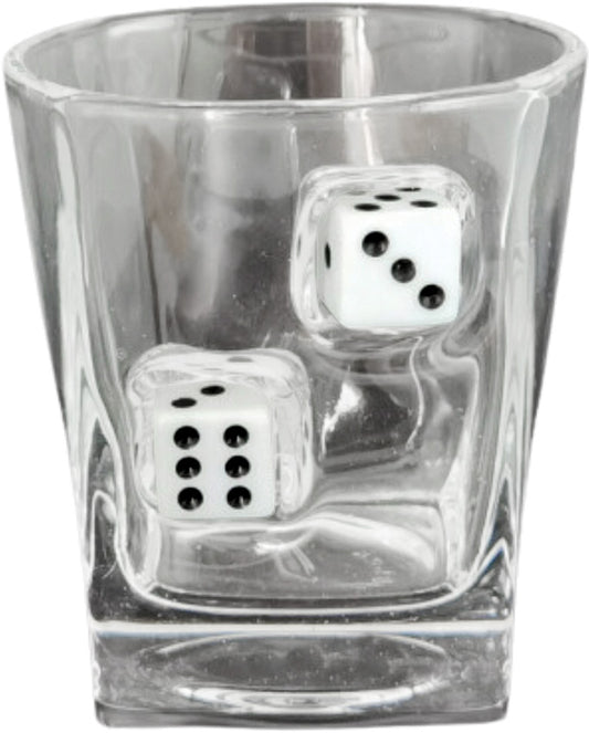 Lucky Dice Glass