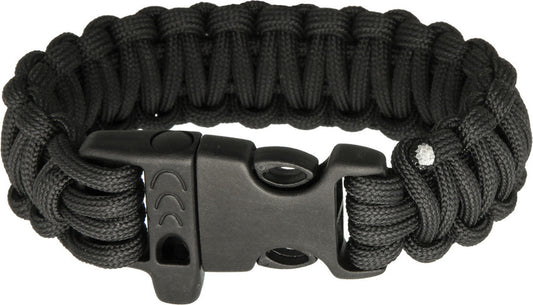 Survival Bracelet Black SS -BLACK / CBR359