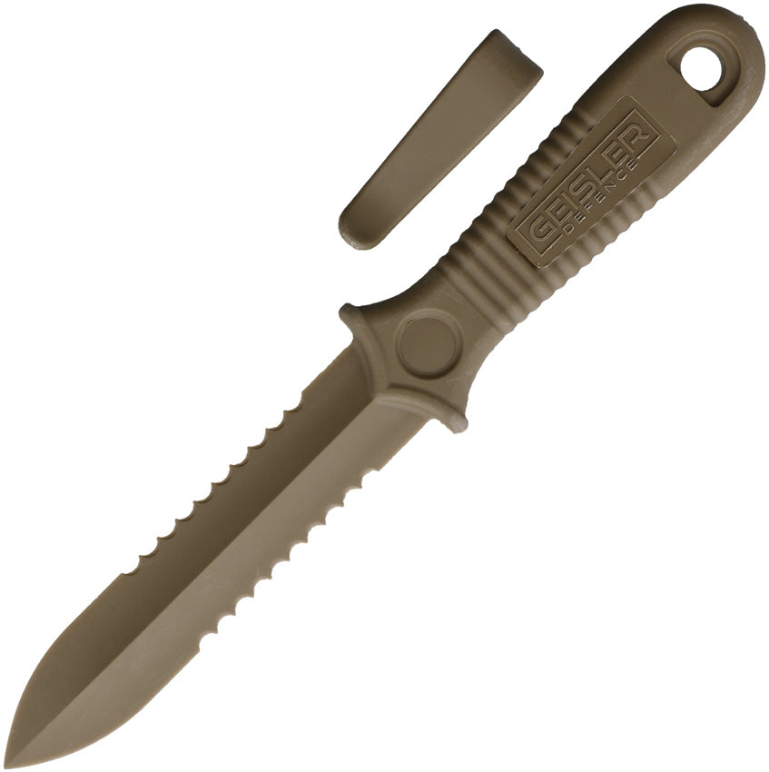 Short Kobe Boot Knife FDE 5559