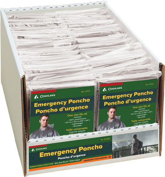 Emergency Poncho Display