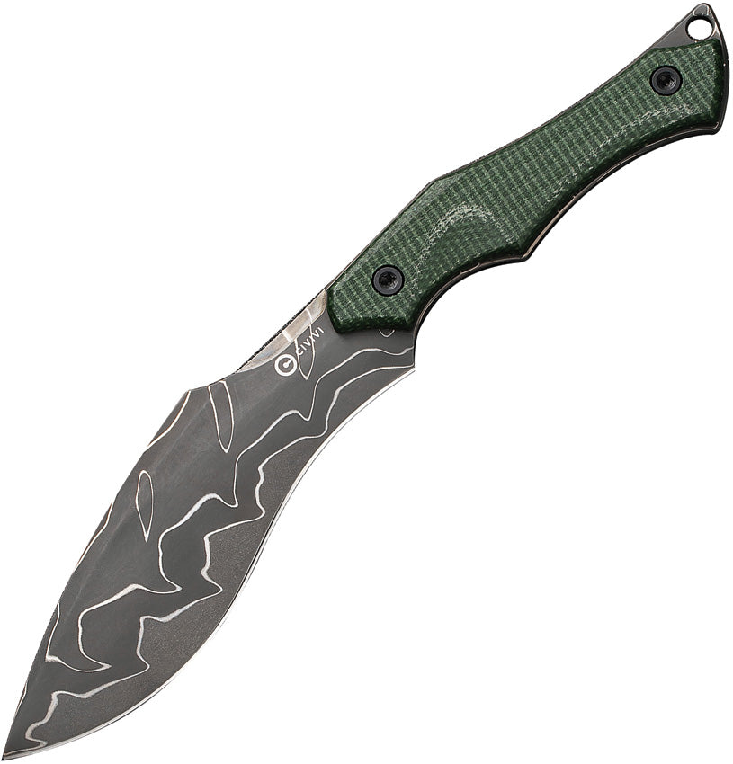 Vaquita II Neck Knife Green C047C-DS2
