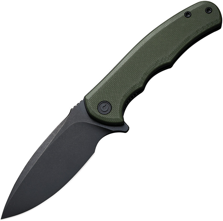 Mini Praxis Linerlock Green C18026C-1