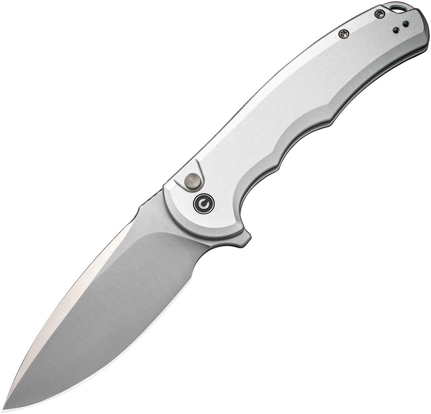 Praxis Button Lock Silver C18026E-2
