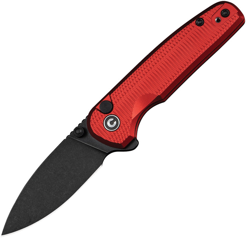 Mini Shakan Button Lock Red C20052F-2