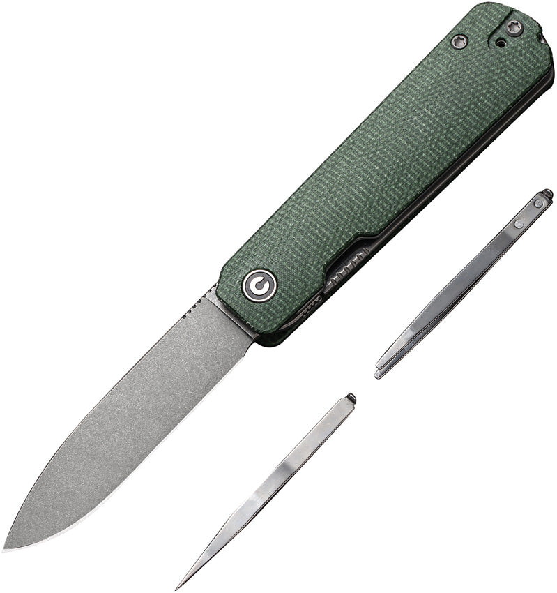 Sendy Linerlock Green Mic C21004A1