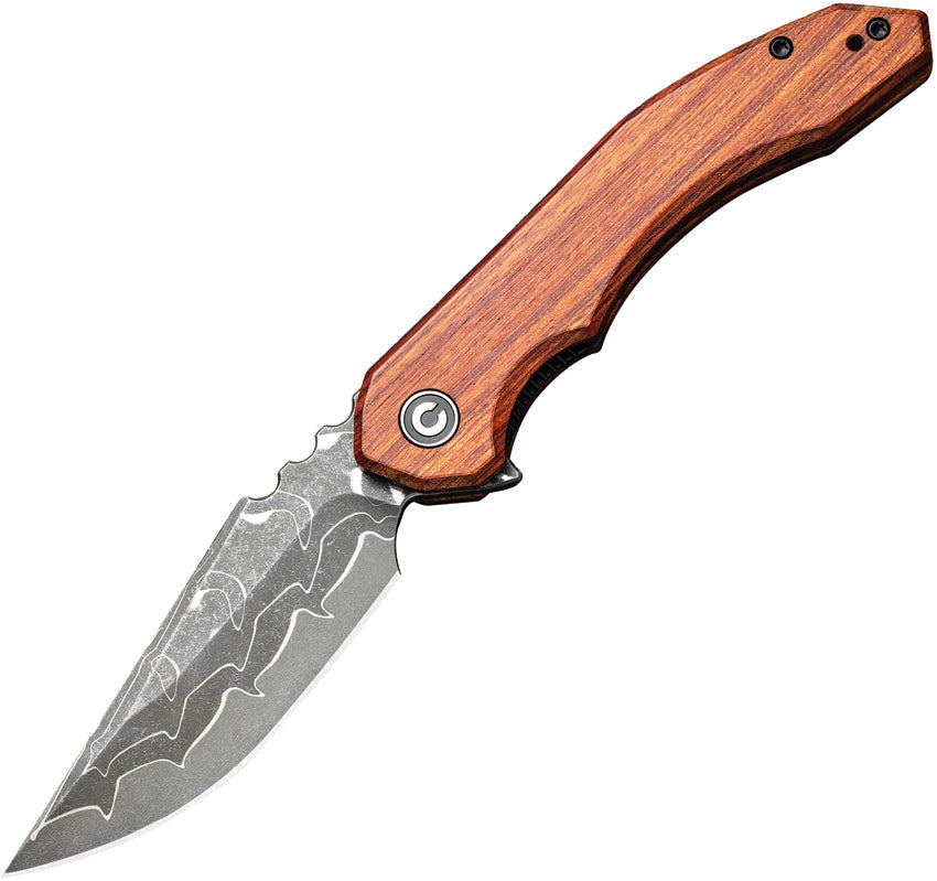 Bluetick Linerlock Wood C23050-DS1