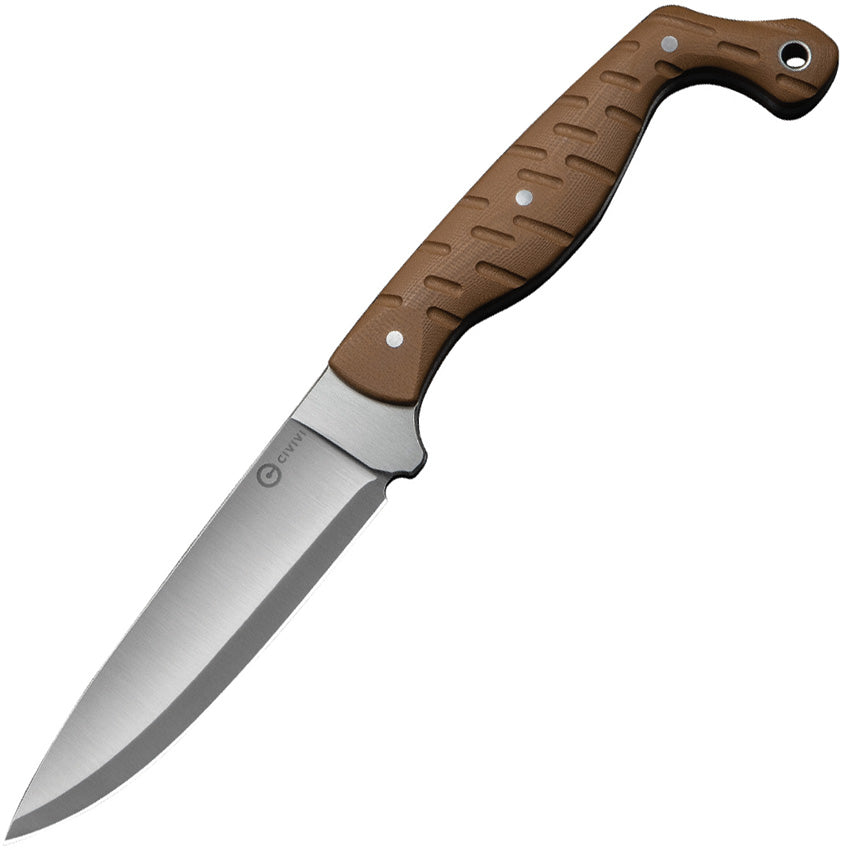 MDRN Hunter Fixed Blade Brn C23078-2