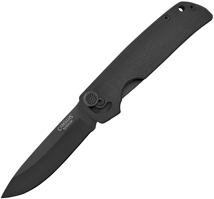 Cuda Mini Linerlock Black CAM-19637