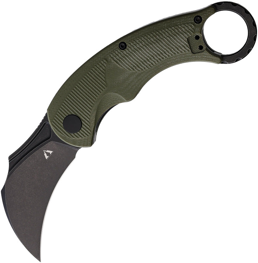 Falcon Linerlock Grn G10 CMB-C01G