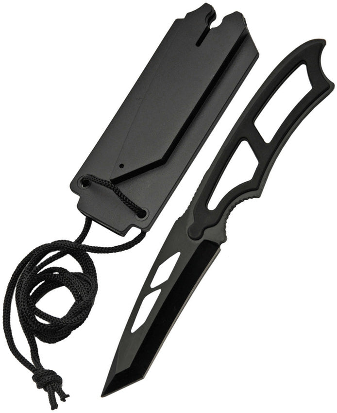 Neck Knife ABS Handle 211430-BK