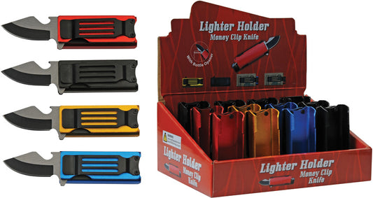 12pc Lighter Knife Display 211523